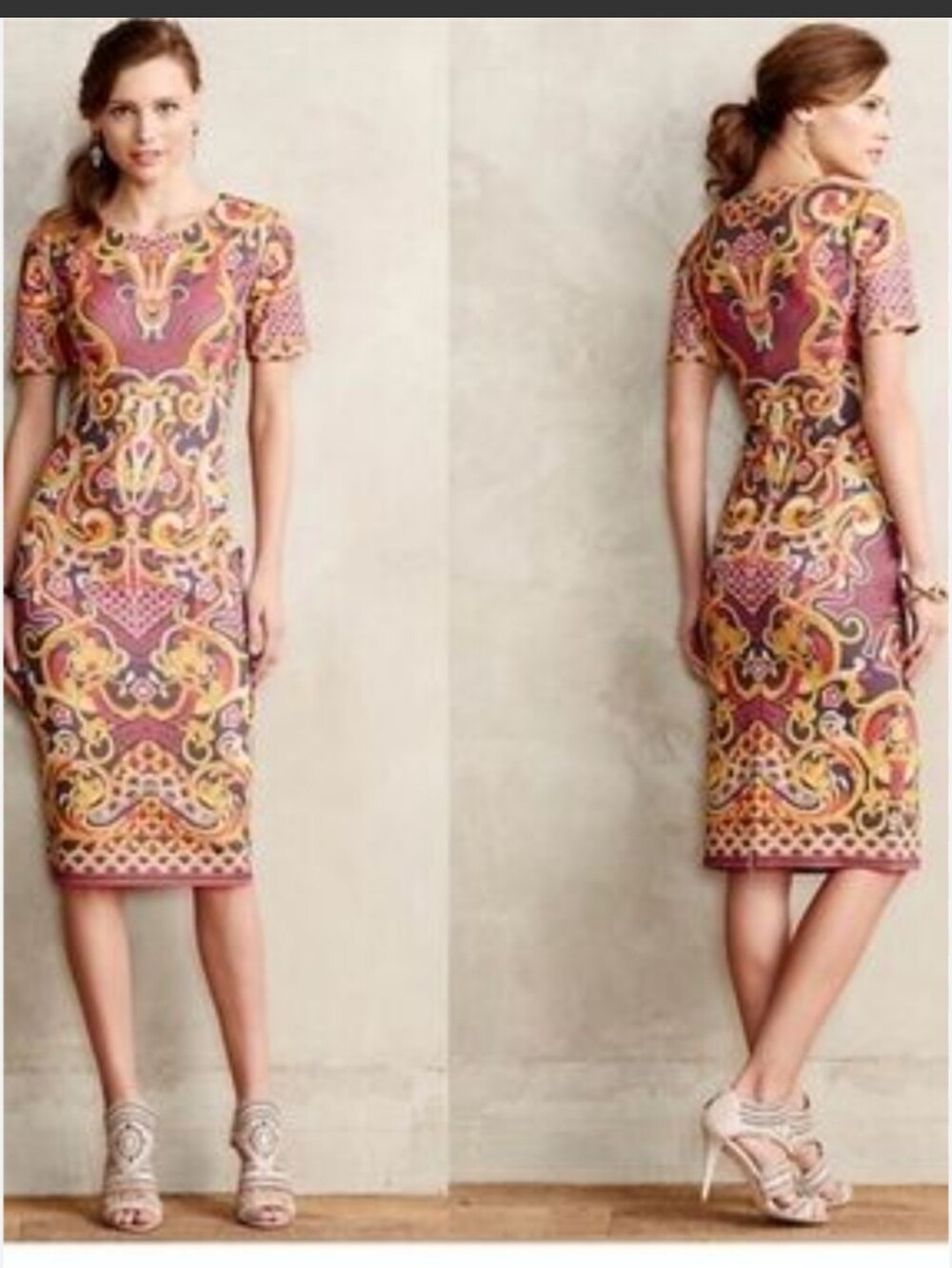Pankaj & Nidhi Onida Pencil Dress Size 2